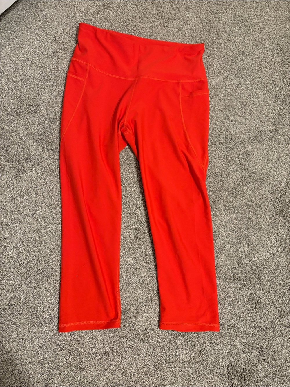 Old Navy Red Capri Leggings